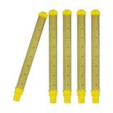Maxbell 5 Pieces Paint Spray Filter Durable Practical Fine Mesh Spraying Accessories 100 Mesh