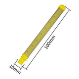 Maxbell 5 Pieces Paint Spray Filter Durable Practical Fine Mesh Spraying Accessories 100 Mesh