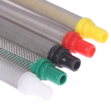 Maxbell 5 Pieces Paint Spray Filter Durable Practical Fine Mesh Spraying Accessories 100 Mesh