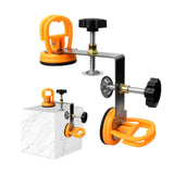 Maxbell 2x90 Degree Countertop Seam Setter Stone Setter Installation Tool for Marble