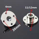 Maxbell Flange Coupling Connector Professional for DIY Model Shaft Connection Rigid