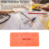 Maxbell Hinge Drilling Jig Hole Guide Door Hinge Jig for Kitchen Cabinet Doors Hinge
