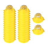 Maxbell 30 Pieces Plastic Paint Filter Strainer Funnel Filter Paint,for Food Residue