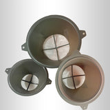 Maxbell 30x Plastic Paint Filter Strainer Durable Industrial Nylon Mesh Paint Filter