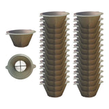 Maxbell 30x Plastic Paint Filter Strainer Durable Industrial Nylon Mesh Paint Filter