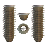 Maxbell 30x Plastic Paint Filter Strainer Durable Industrial Nylon Mesh Paint Filter