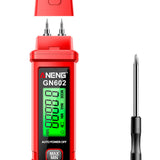 Maxbell Intelligent Moisture Tester Handheld Wood Moisture Meter for Logs Paper Wall