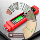 Maxbell Intelligent Moisture Tester Handheld Wood Moisture Meter for Logs Paper Wall