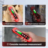 Maxbell Intelligent Moisture Tester Handheld Wood Moisture Meter for Logs Paper Wall