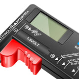 Maxbell Digital Battery Capacity Tester Portable Small Battery Tester for 1.5V 9V AA
