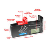 Maxbell Digital Battery Capacity Tester Portable Small Battery Tester for 1.5V 9V AA