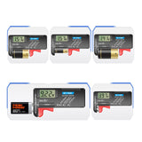 Maxbell Digital Battery Capacity Tester Portable Small Battery Tester for 1.5V 9V AA