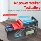 Maxbell Digital Battery Capacity Tester Portable Small Battery Tester for 1.5V 9V AA