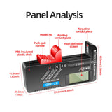 Maxbell Digital Battery Capacity Tester Portable Small Battery Tester for 1.5V 9V AA