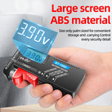 Maxbell Digital Battery Capacity Tester Portable Small Battery Tester for 1.5V 9V AA