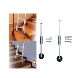 Maxbell 2x Extension Ladder Stabilizer Legs Stairs Working on Stairs Ladder Levelers