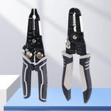 Maxbell Wire Cutter Hand Tool Electricians Tool Crafting Wire Stripper Crimper Plier Straight Mouth