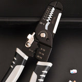 Maxbell Wire Cutter Hand Tool Electricians Tool Crafting Wire Stripper Crimper Plier Straight Mouth