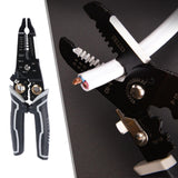 Maxbell Wire Cutter Hand Tool Electricians Tool Crafting Wire Stripper Crimper Plier Bend Mouth