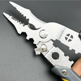 Maxbell Wire Stripper Tool Hand Tool Professional Wire Crimper for Splitting Pulling