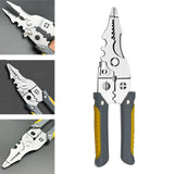 Maxbell Wire Stripper Tool Hand Tool Professional Wire Crimper for Splitting Pulling