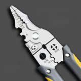 Maxbell Wire Stripper Tool Hand Tool Professional Wire Crimper for Splitting Pulling