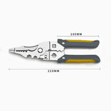 Maxbell Wire Stripper Tool Hand Tool Professional Wire Crimper for Splitting Pulling