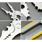 Maxbell Wire Stripper Tool Hand Tool Professional Wire Crimper for Splitting Pulling