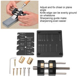 Maxbell Honing Guide System for Planes and Chisels with Wrench Chisel Sharpening Kit