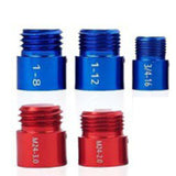 Maxbell 44Pcs Nut and Bolt Thread Checker Metric Compact for Plumbers Auto Mechanics