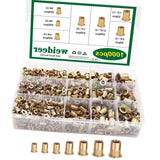 Maxbell 1000Pcs Rivet Nut Tool Kit Durable for Refrigeration Automobiles Instruments