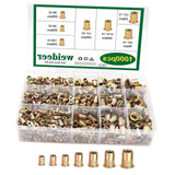 Maxbell 1000Pcs Rivet Nut Tool Kit Durable for Refrigeration Automobiles Instruments