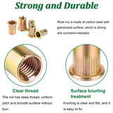 Maxbell 1000Pcs Rivet Nut Tool Kit Durable for Refrigeration Automobiles Instruments