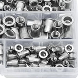 Maxbell 380x Metric Nut Assortment Hardware Rivet Nuts for Professional Machinery