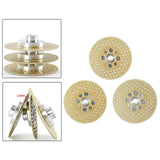 Maxbell 10cm Diamond Cutting Grinding Disc Accessories for Ceramic Tile Professional Grit 45