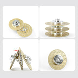 Maxbell 10cm Diamond Cutting Grinding Disc Accessories for Ceramic Tile Professional Grit 45