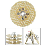Maxbell 10cm Diamond Cutting Grinding Disc Accessories for Ceramic Tile Professional Grit 45