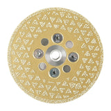 Maxbell 10cm Diamond Cutting Grinding Disc Accessories for Ceramic Tile Professional Grit 60