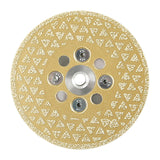 Maxbell 10cm Diamond Cutting Grinding Disc Accessories for Ceramic Tile Professional Grit 60