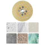 Maxbell 10cm Diamond Cutting Grinding Disc Accessories for Ceramic Tile Professional Grit 60