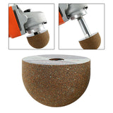 Maxbell Stone Grinding Wheel Head Rotary Tool Attachment Mushroom Head Replace Parts 50 Grit