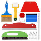 Maxbell 13Pcs Wallpaper Smoothing Tool Kit for Wallpaper Paste Vinyl Backsplash Tile