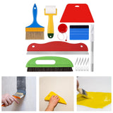 Maxbell 13Pcs Wallpaper Smoothing Tool Kit for Wallpaper Paste Vinyl Backsplash Tile