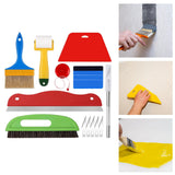 Maxbell 13Pcs Wallpaper Smoothing Tool Kit for Wallpaper Paste Vinyl Backsplash Tile
