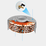 Maxbell Hand Grinder to Slotter Conversion Head and Cover for Type 100 Angle Grinder