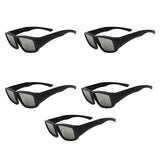 Maxbell Sun Observation Glasses Durable for Sun Viewing Eyewear Sun Viewing Glasses PP Bag Package 1pc