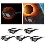 Maxbell Sun Observation Glasses Durable for Sun Viewing Eyewear Sun Viewing Glasses PP Bag Package 1pc