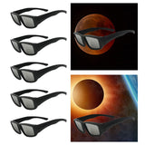 Maxbell Sun Observation Glasses Durable for Sun Viewing Eyewear Sun Viewing Glasses PP Bag Package 1pc