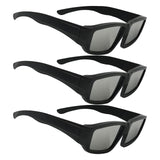Maxbell Sun Observation Glasses Durable for Sun Viewing Eyewear Sun Viewing Glasses Box Package 3pcs