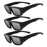 Maxbell Sun Observation Glasses Durable for Sun Viewing Eyewear Sun Viewing Glasses Box Package 3pcs